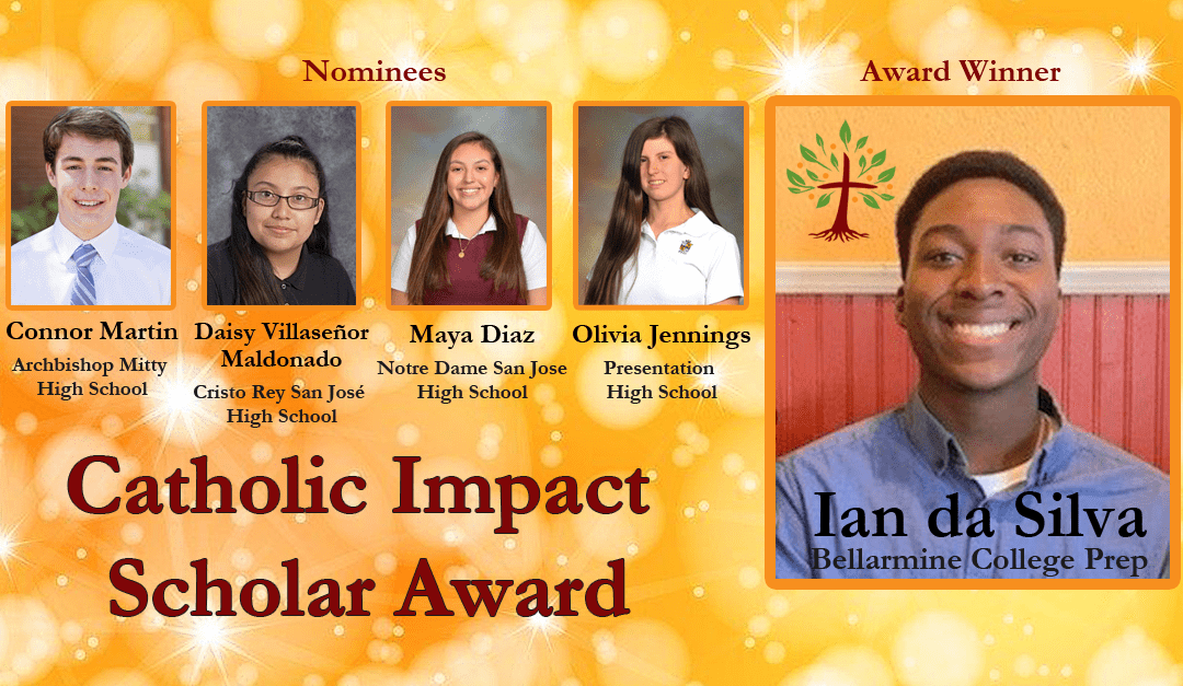 First-Ever Catholic Impact Scholar Award Winner