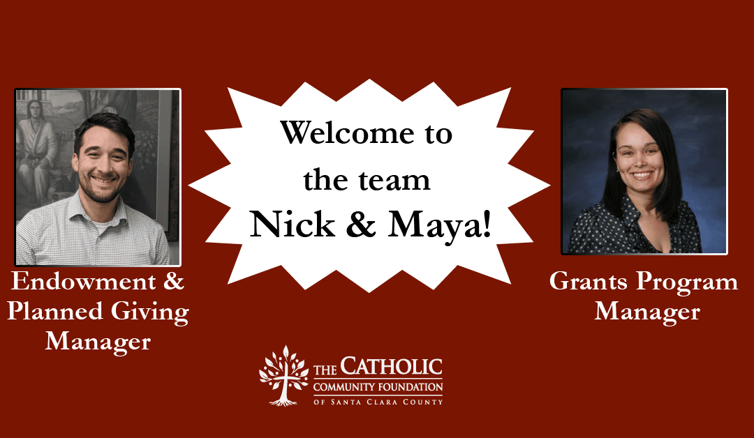 Welcome our TWO new Staff Members!